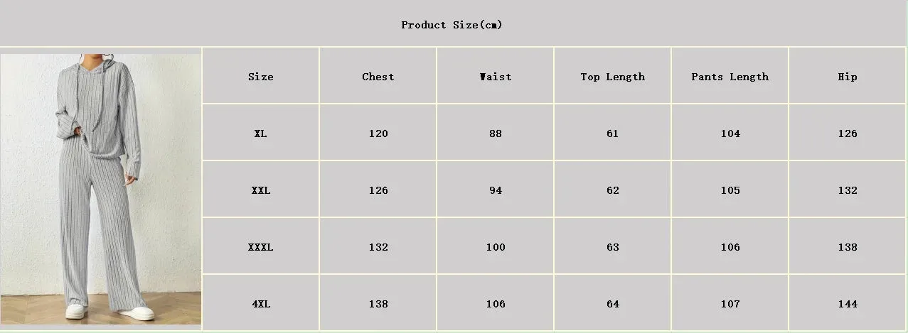 Autumn Women’s Hoodie Suit Set – Casual 2-Piece Hooded Sweatshirt and Sweatpants, Jogging Suit, Outwear Trousers Clothing Set