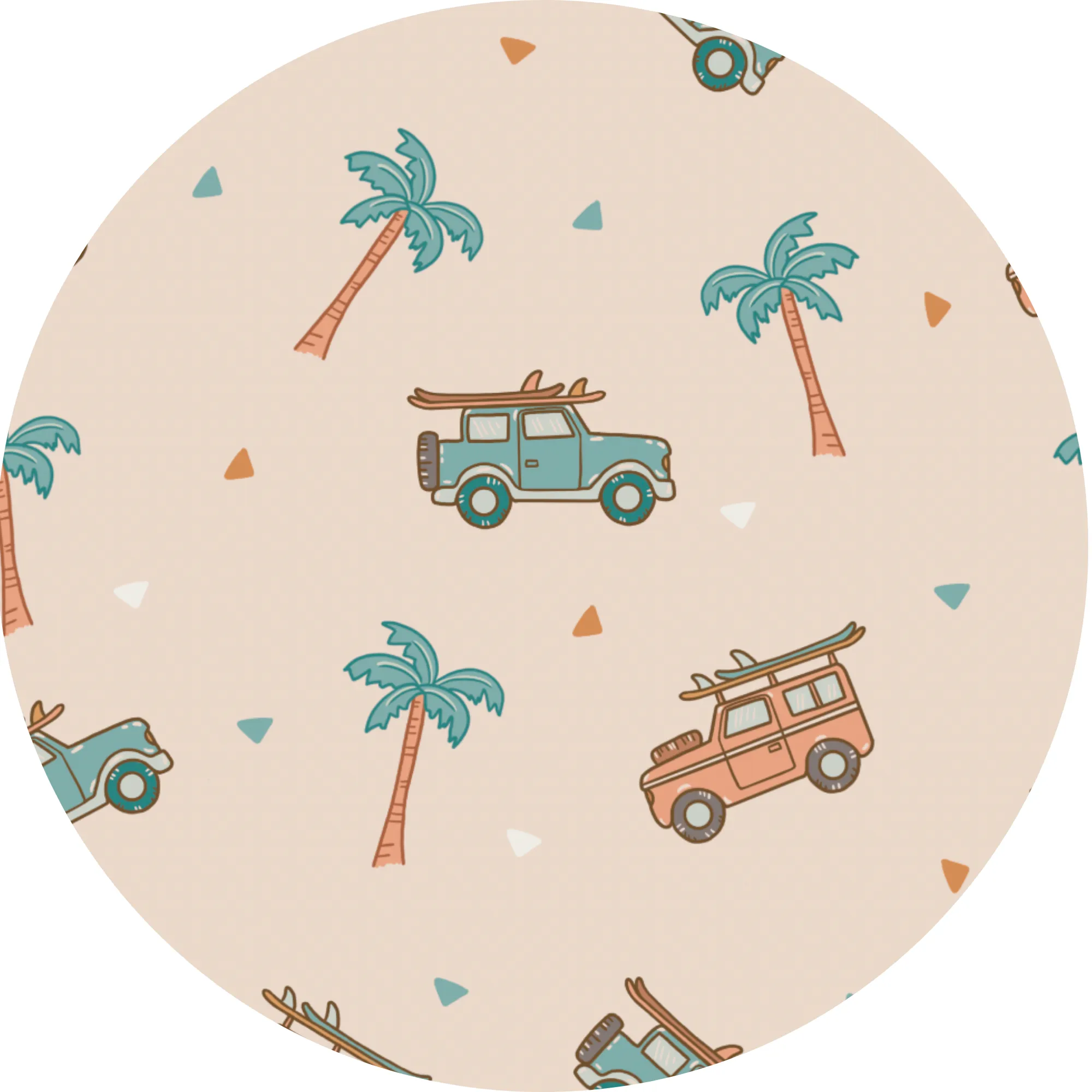 Beach Snoozers Toddler/Big Kid Pajamas