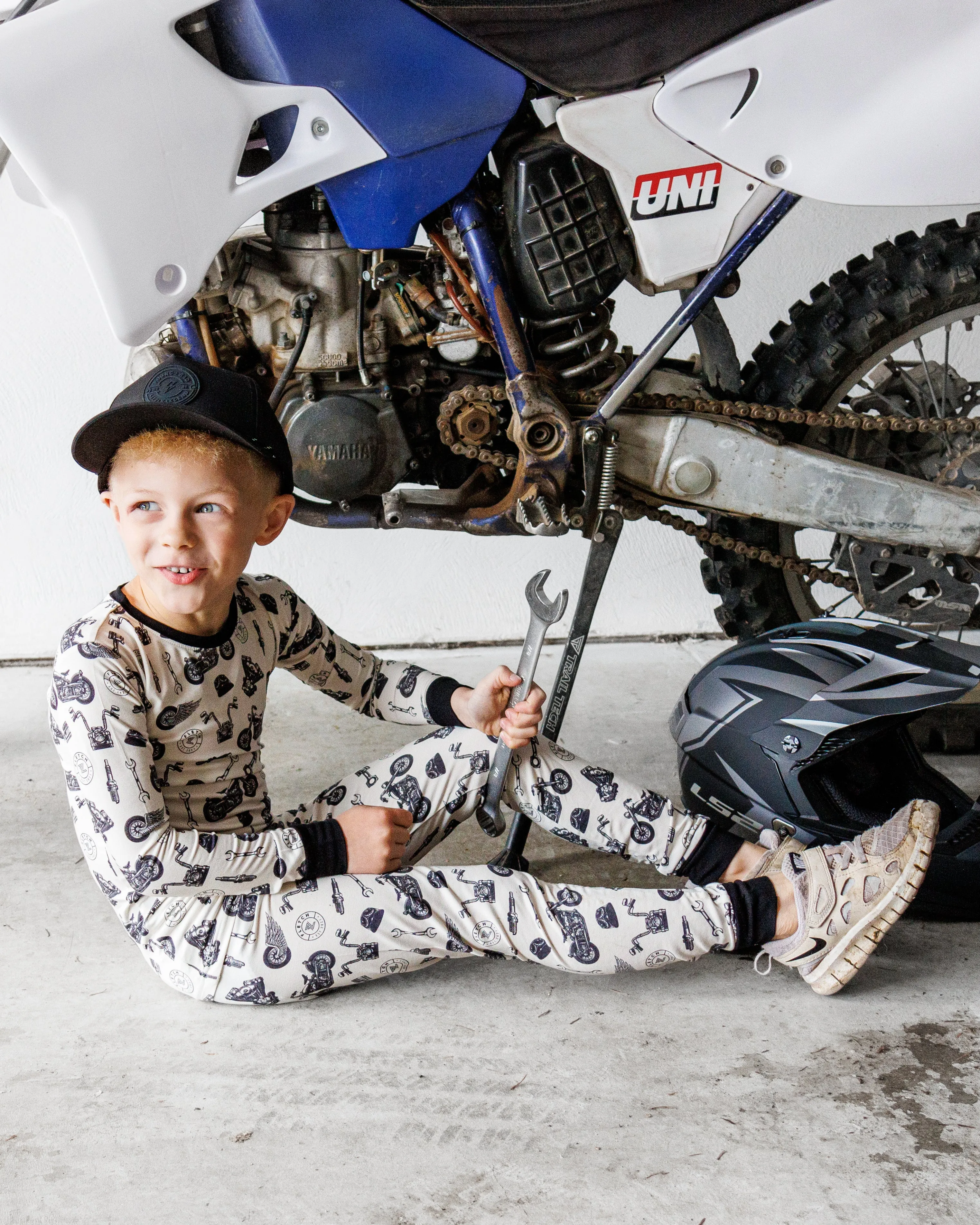 Burn Out 2 Piece Pajama Set: Core Collection