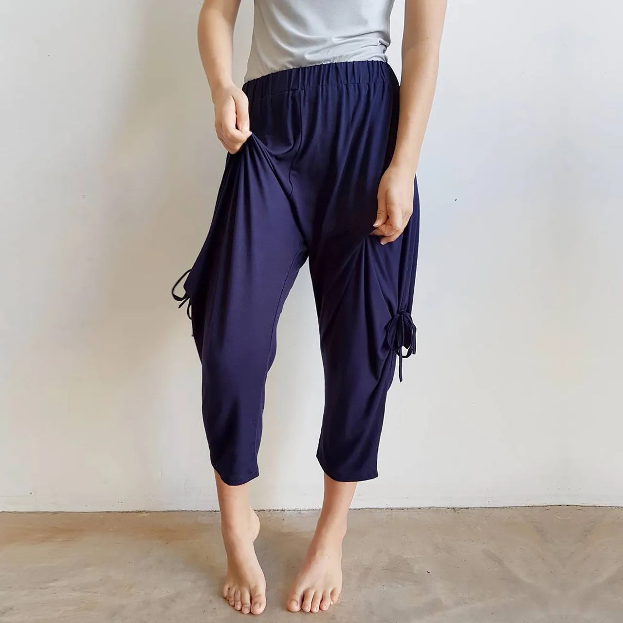 Chillaxed Drop Crotch Pant in Bamboo
