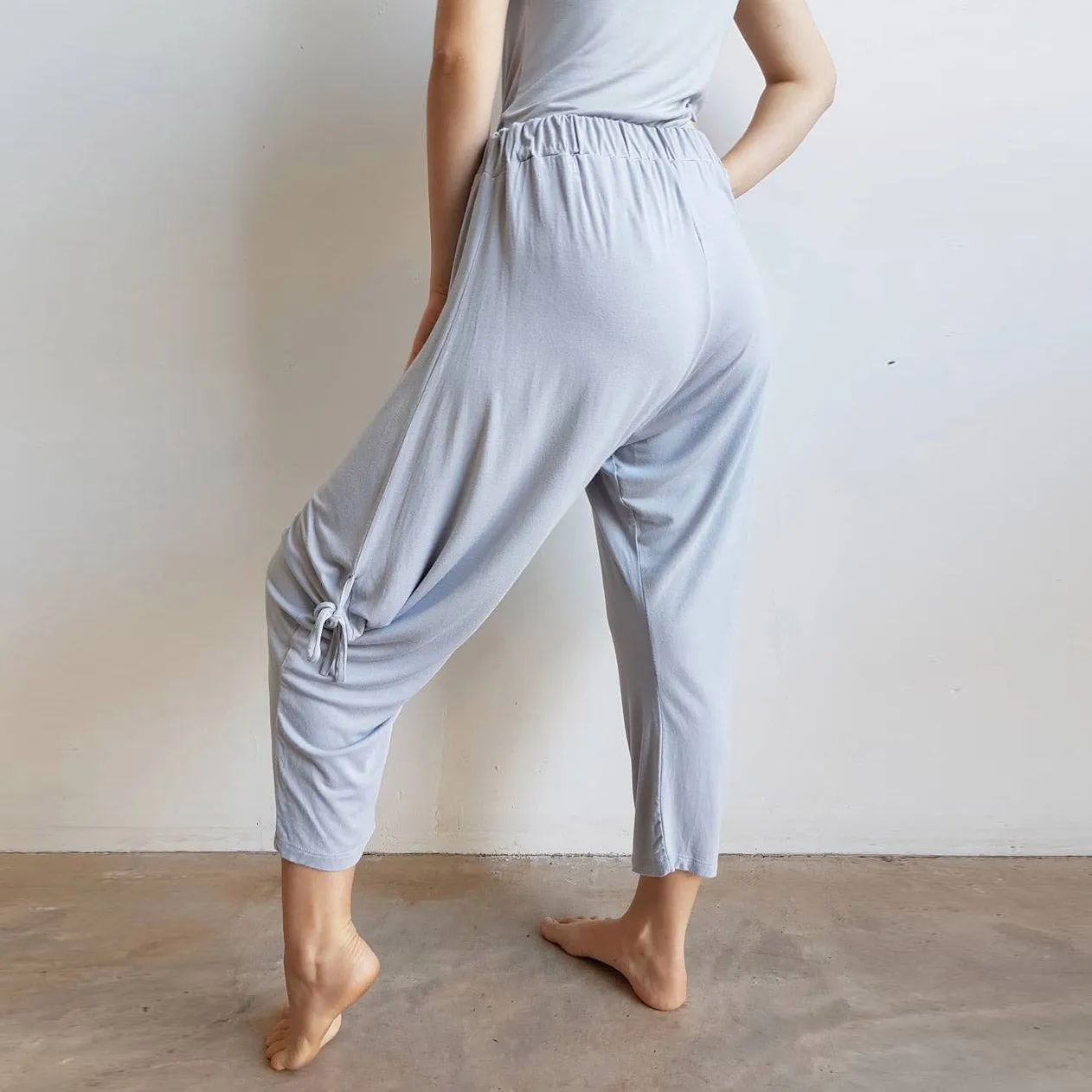 Chillaxed Drop Crotch Pant in Bamboo