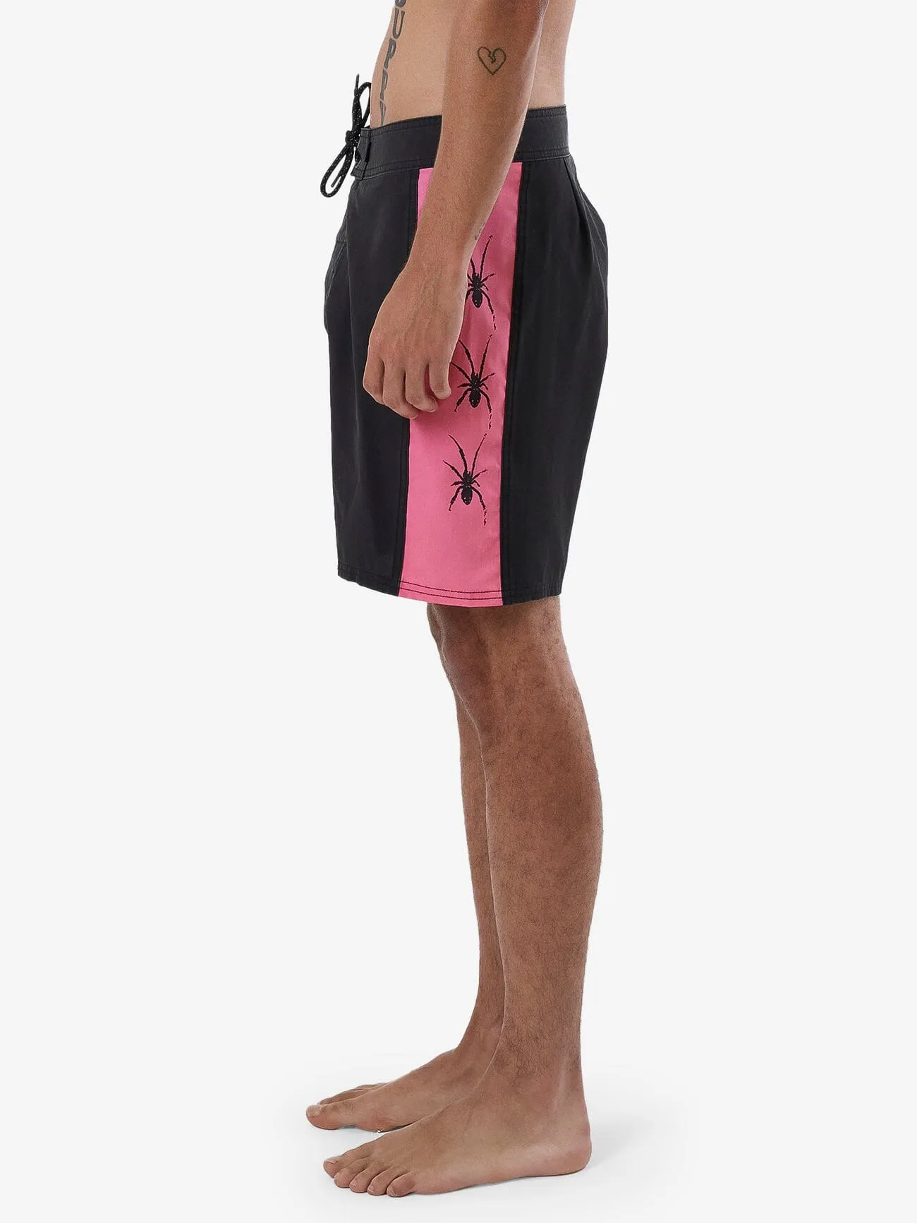 Firestarter Boardshort - Washed Black