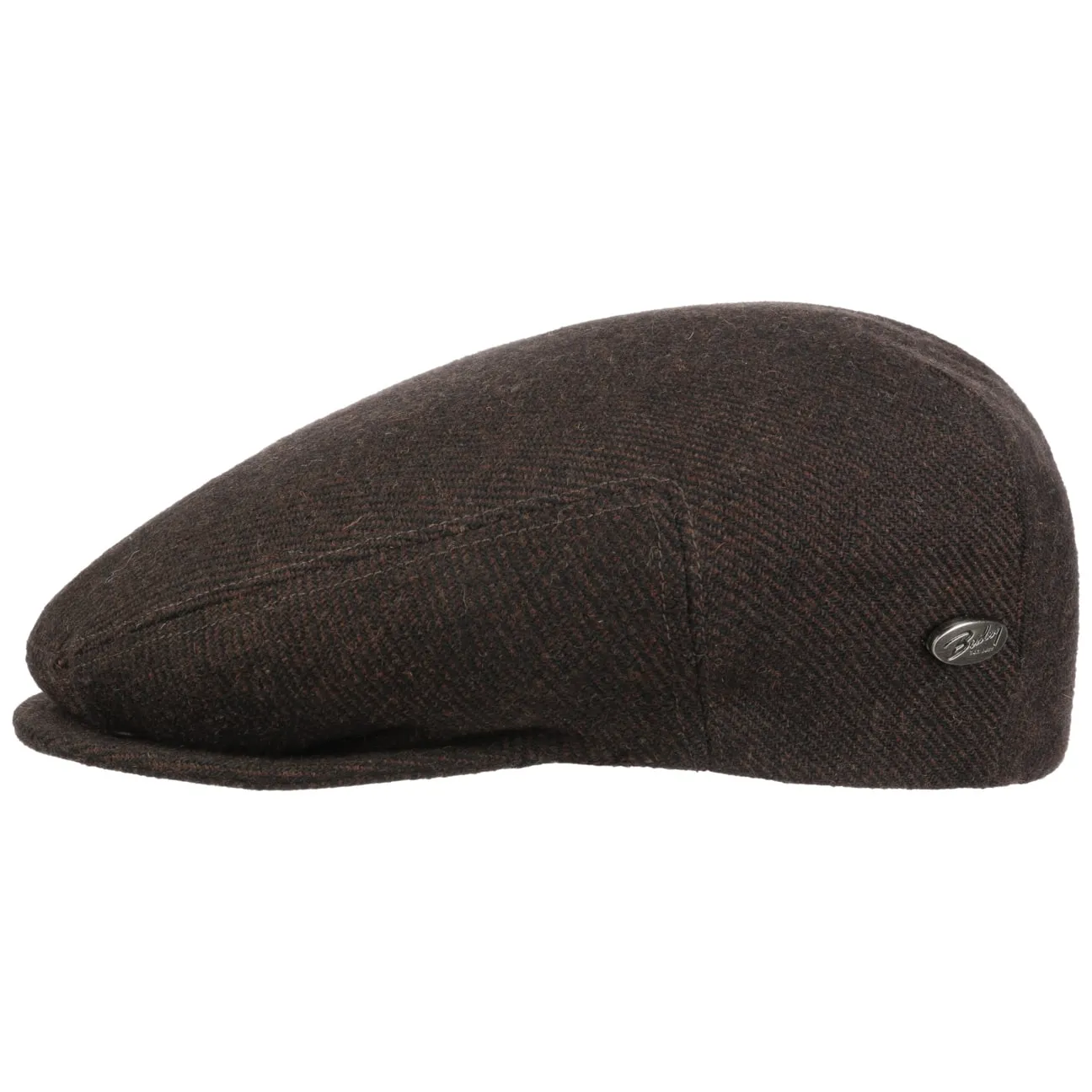 Lord Wool Twill Flat Cap by Bailey 1922