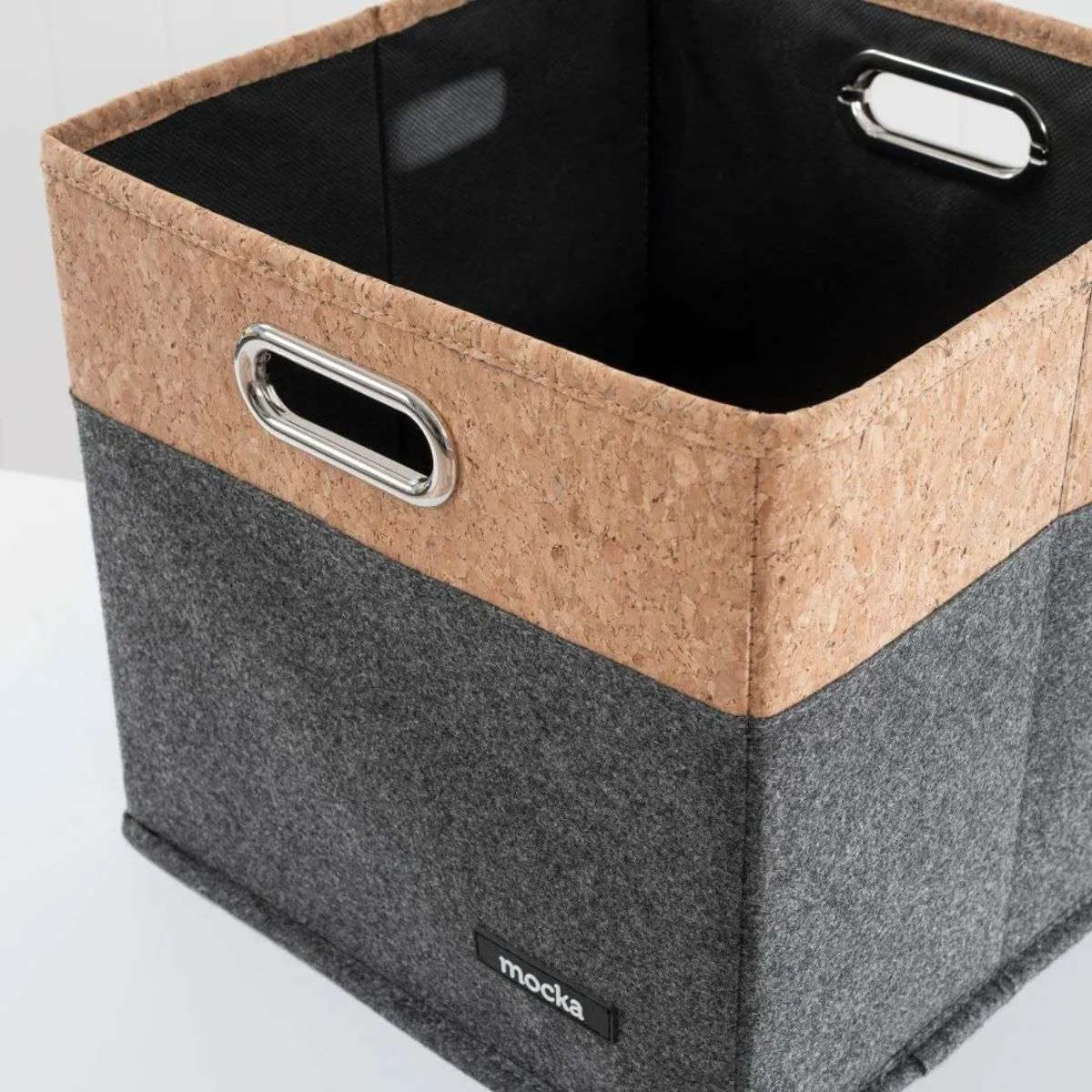 Loryn Cube Basket - Black