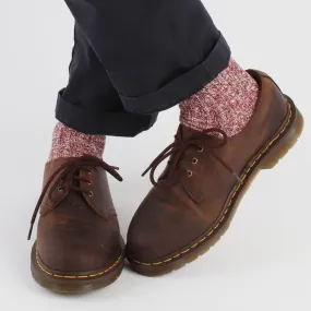 Men's Pure Cotton Marl Boot Socks