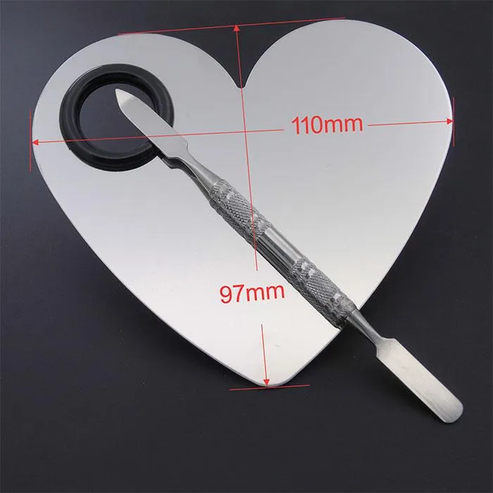 Mixing Palette Stainless Steel For Nail Art Colours Mixing Tool