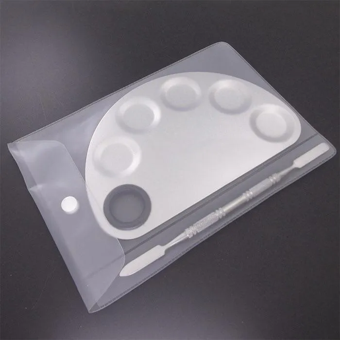 Mixing Palette Stainless Steel For Nail Art Colours Mixing Tool