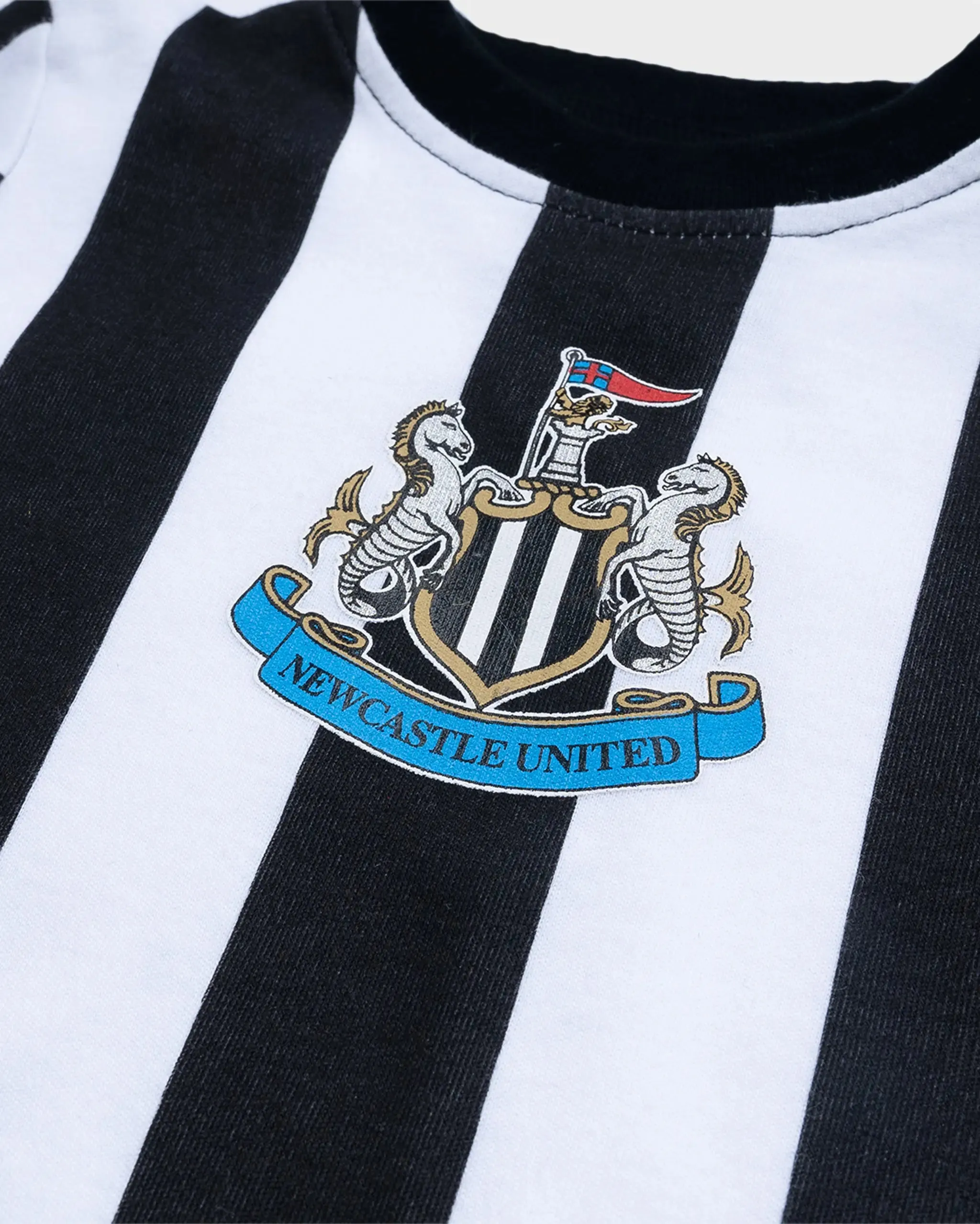 Newcastle United Black Single Sleep Suit