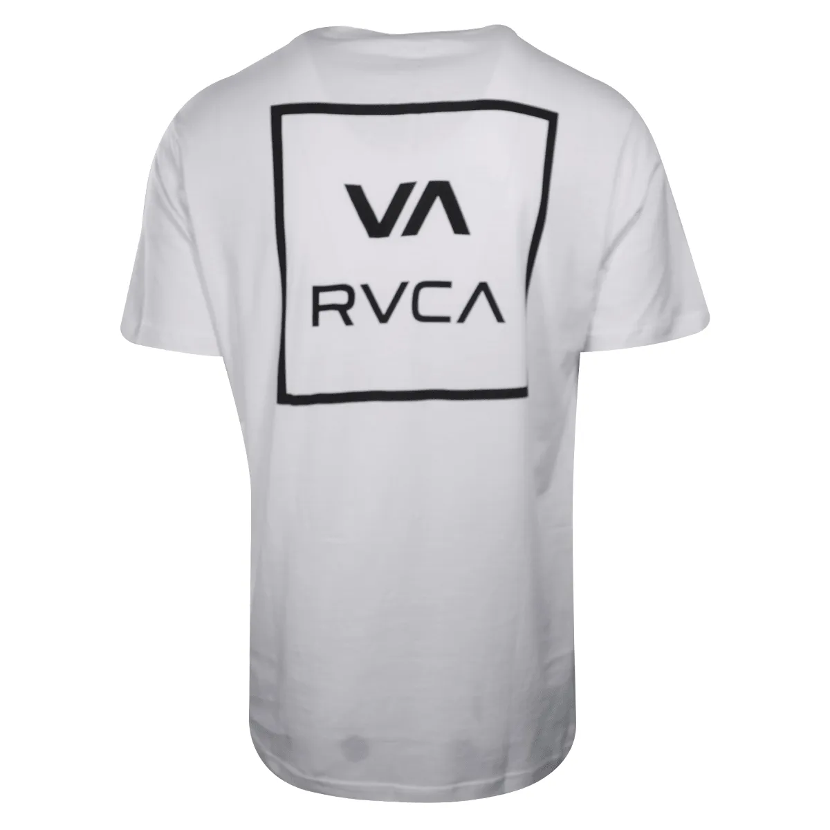 RVCA Men's White VA Box Regular Fit S/S T-Shirt (S02)