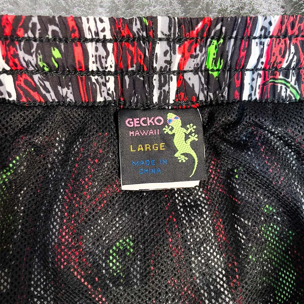 The Classic Gecko Red Stripe Volleys