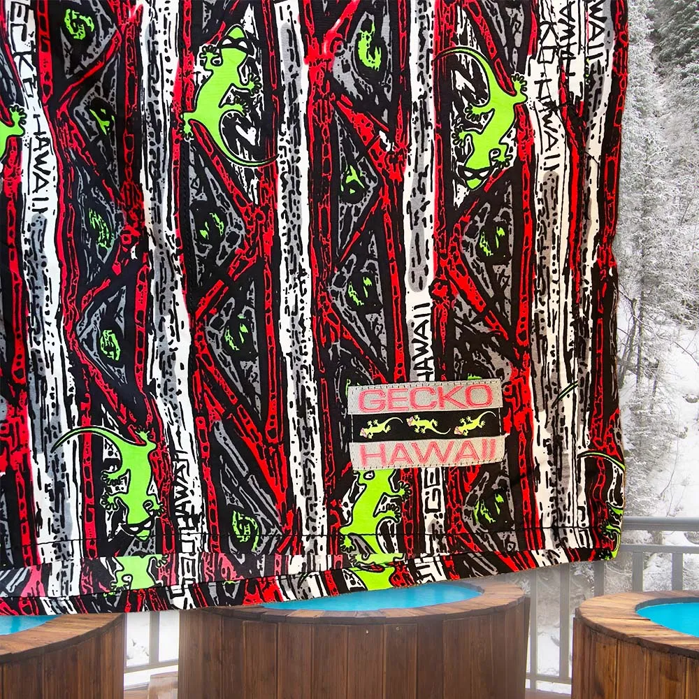 The Classic Gecko Red Stripe Volleys