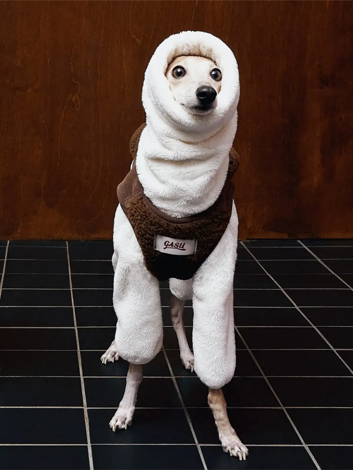 Ultra-Warm 4-Leg Fleece Jumpsuit with Detachable Bunny Ears