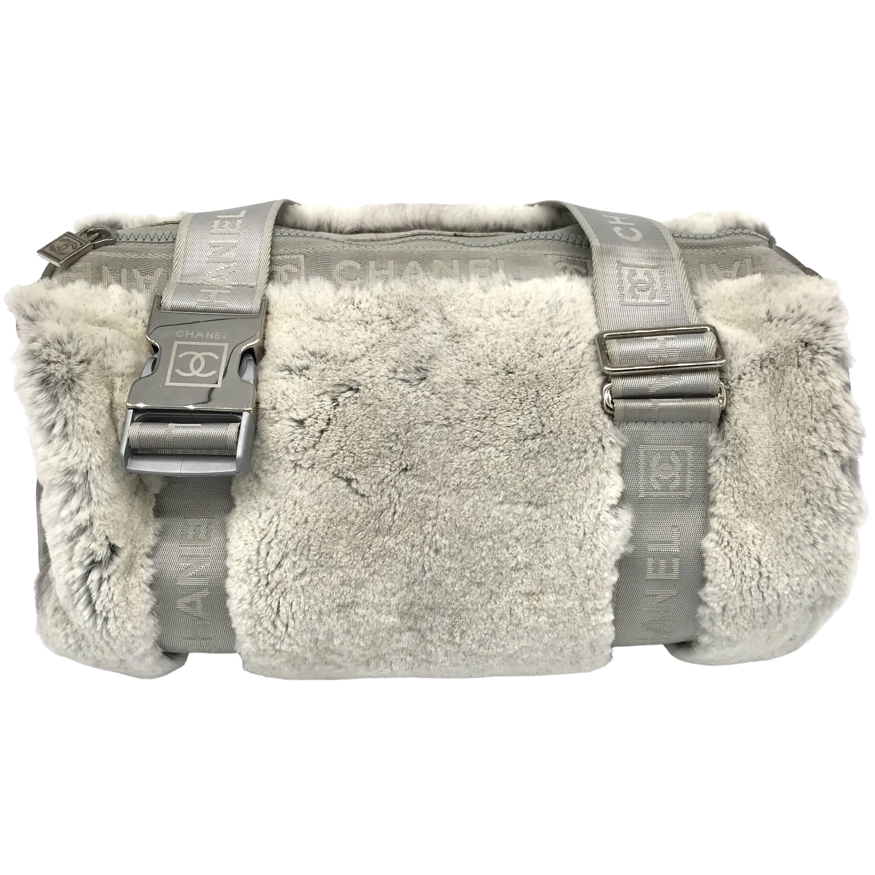 Vintage Chanel Fur Tote (COLLECTIBLE)