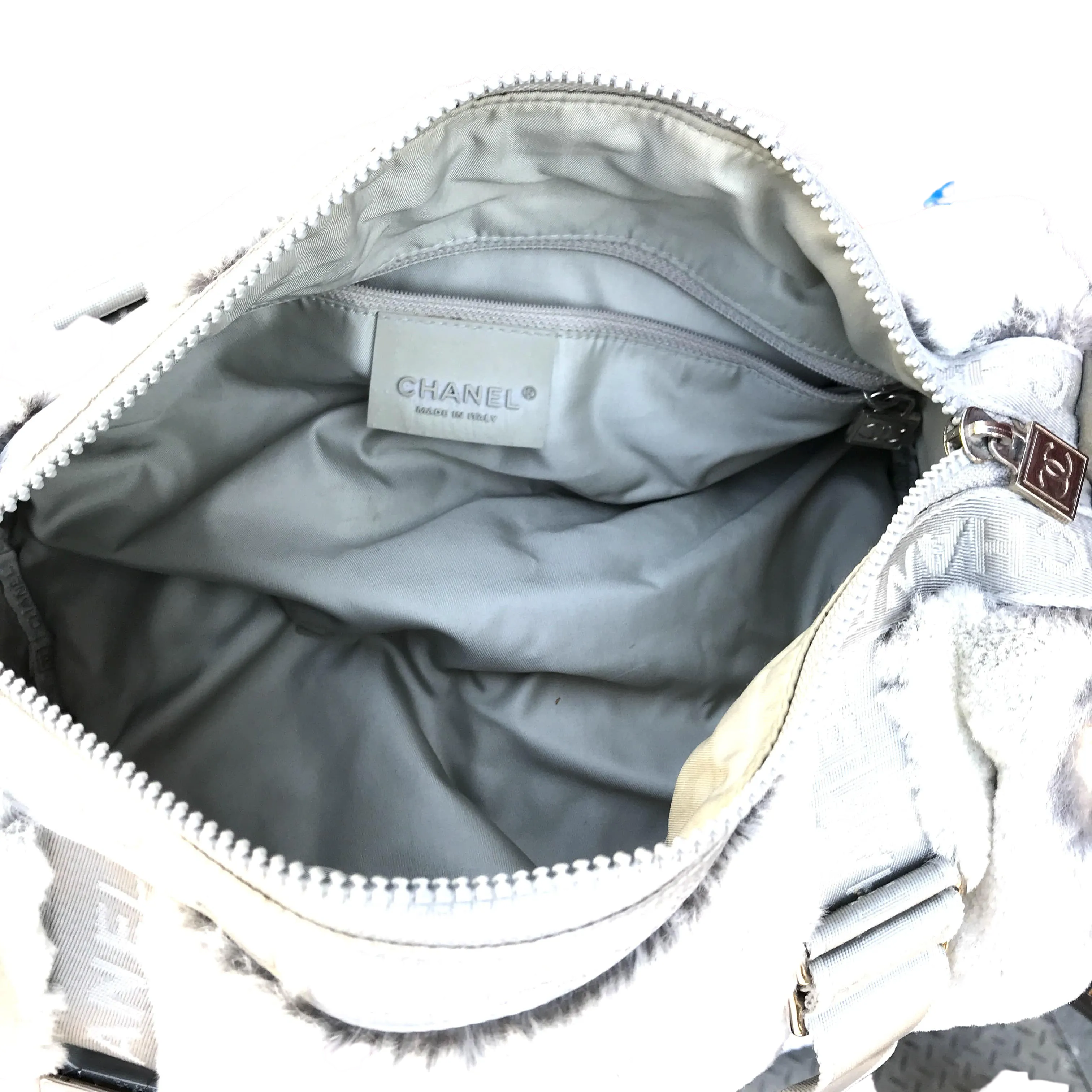 Vintage Chanel Fur Tote (COLLECTIBLE)